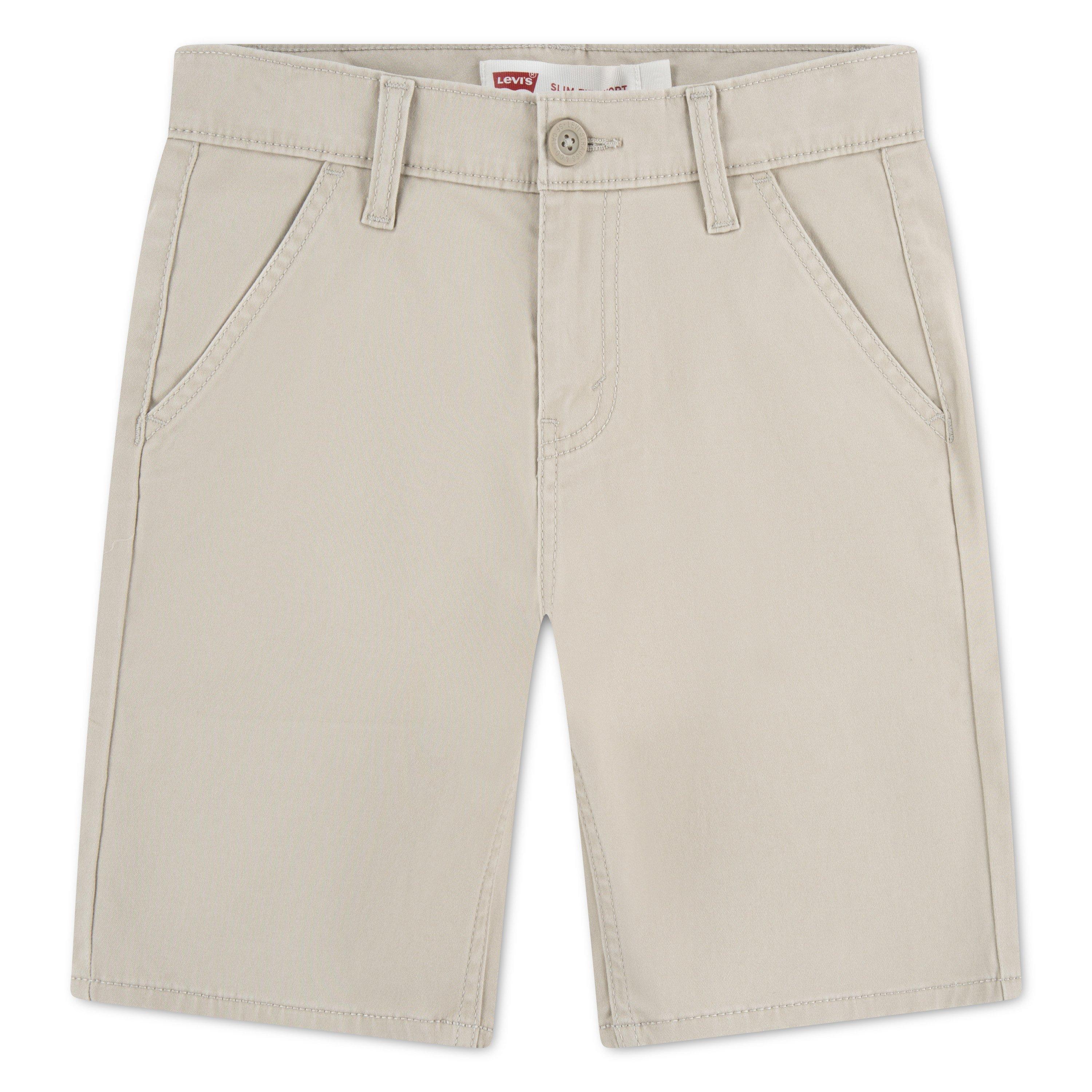Levi's 511 Sueded Little Boys' Beige Chino Shorts - BEIGE